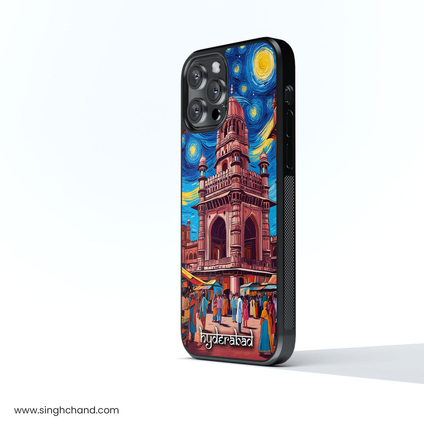 Hyderabad Heritage City Style Glass Phone Case