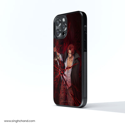 Shanks 3.0 One Piece Anime Glass Phone Case