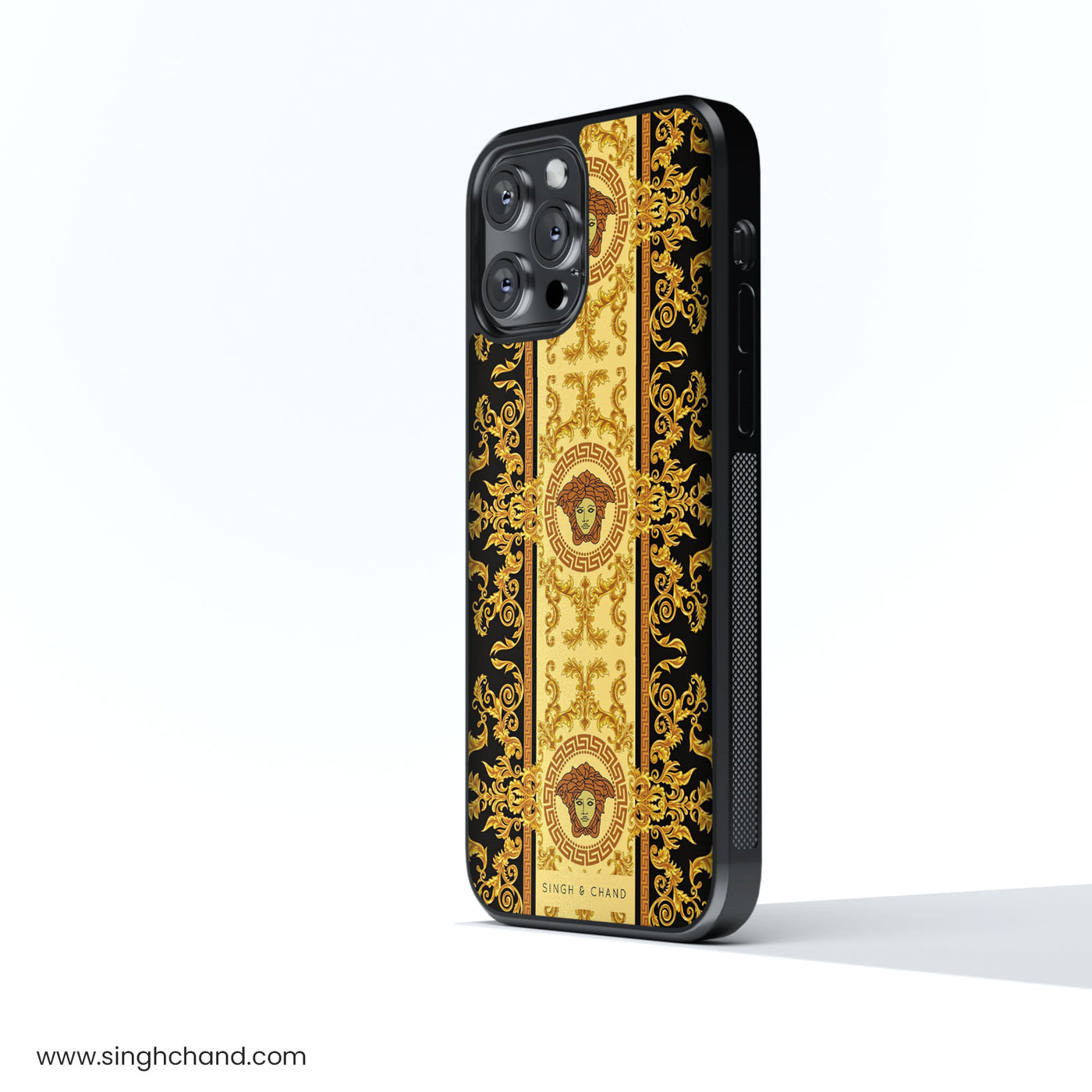 Luxury MEDUSA  Glass Phone Case