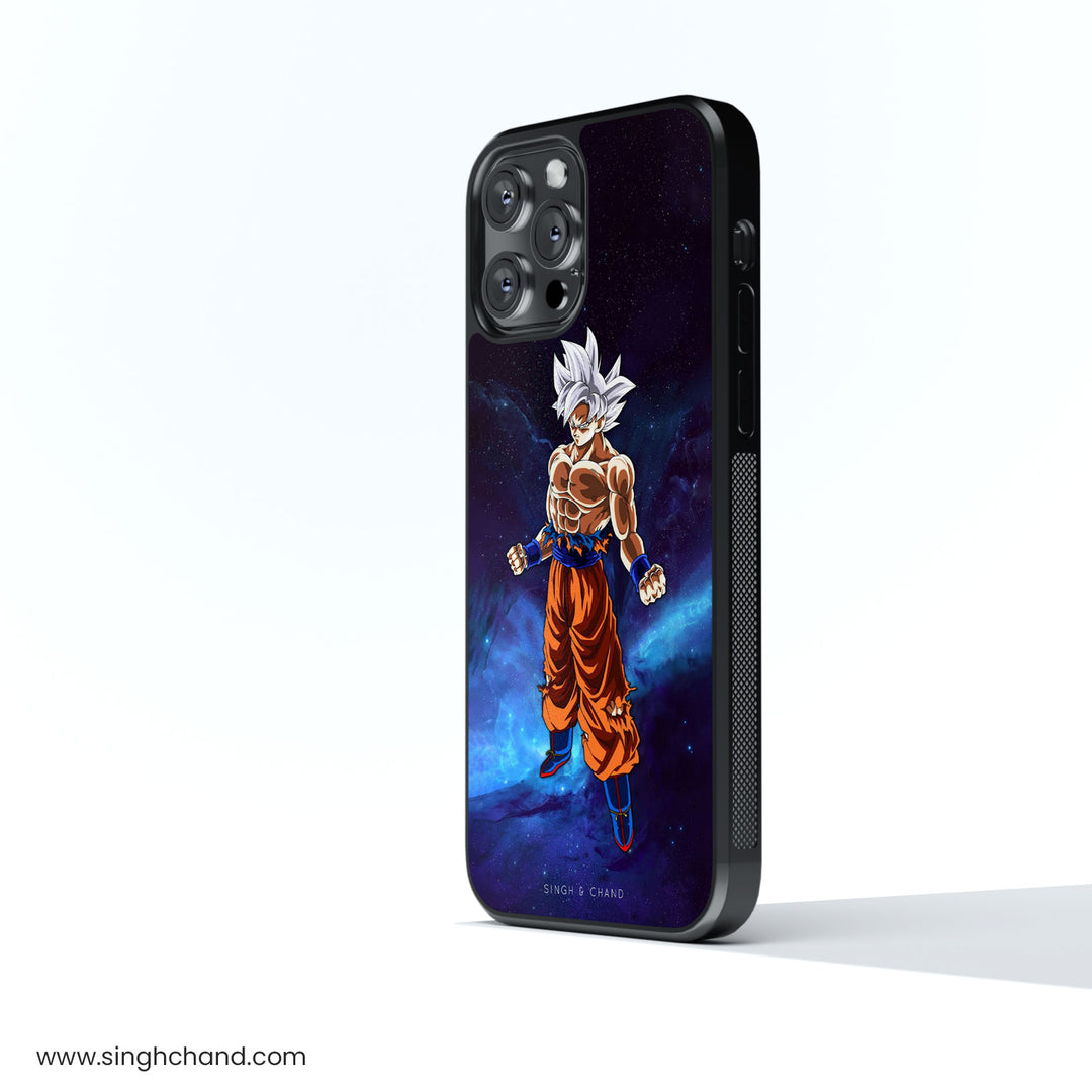 GOKU Super saiyan Glass Phone Case