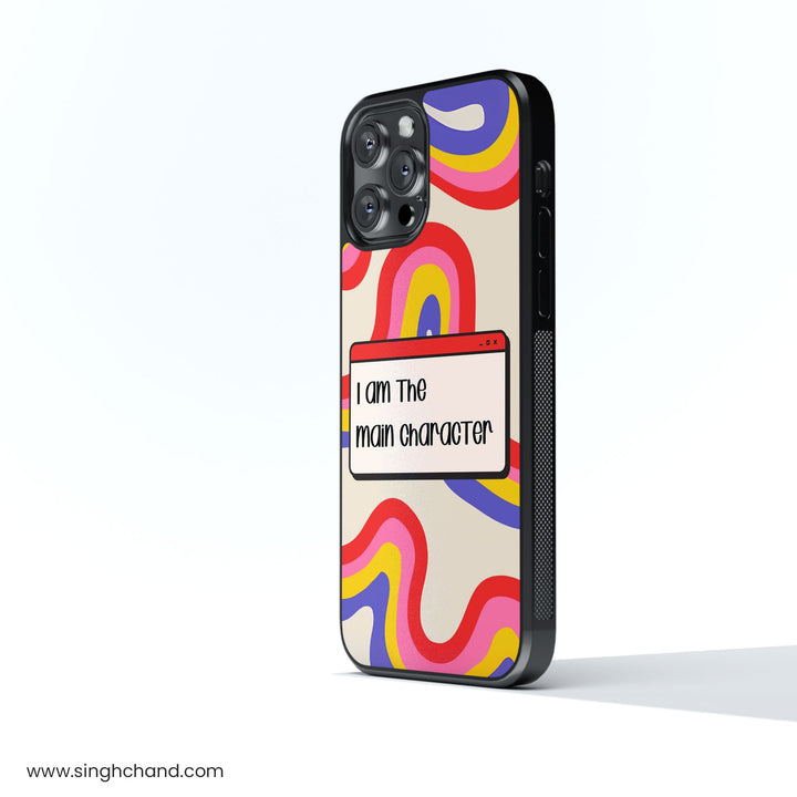 Main Character Mode Glass Phone Case