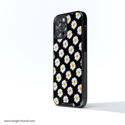 DAISY FLOWERS  Glass Phone Case