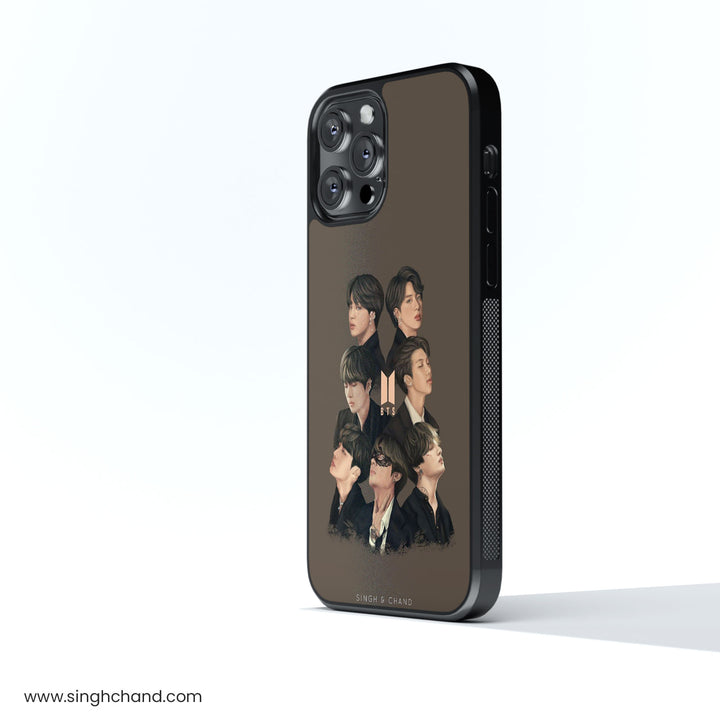 BTS Army Glass Phone Case