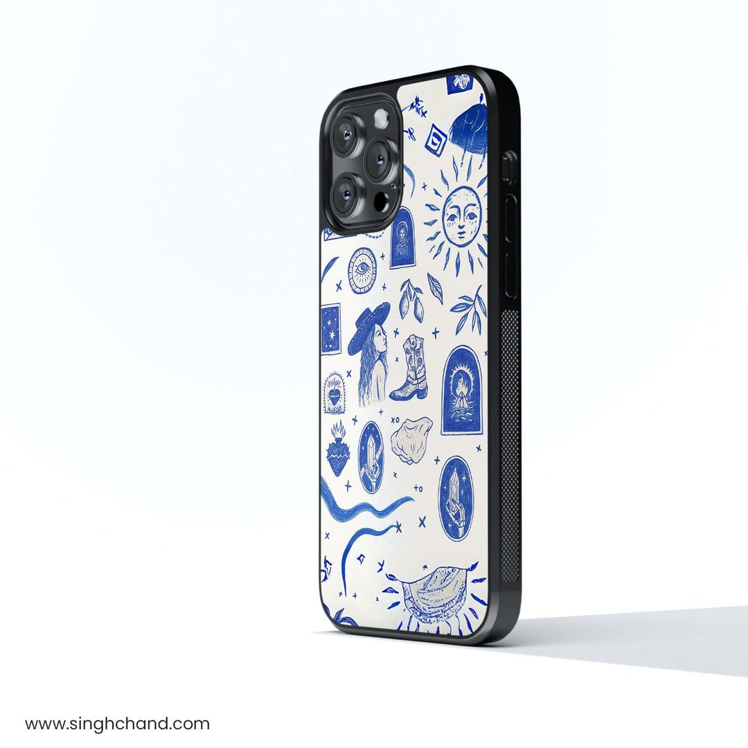 Mystic Rodeo Glass Phone Case