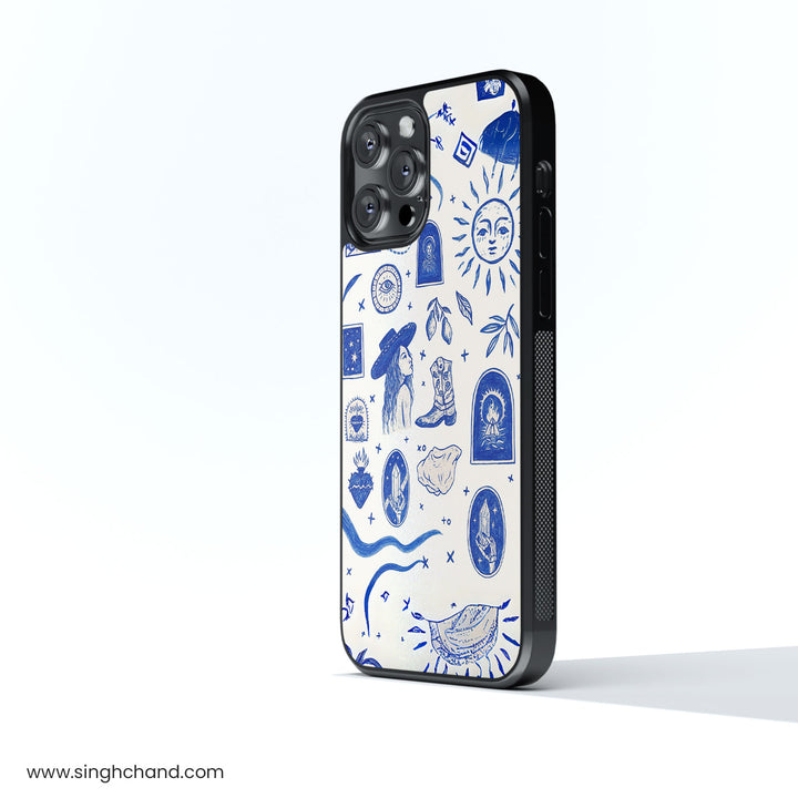 Mystic Rodeo Glass Phone Case