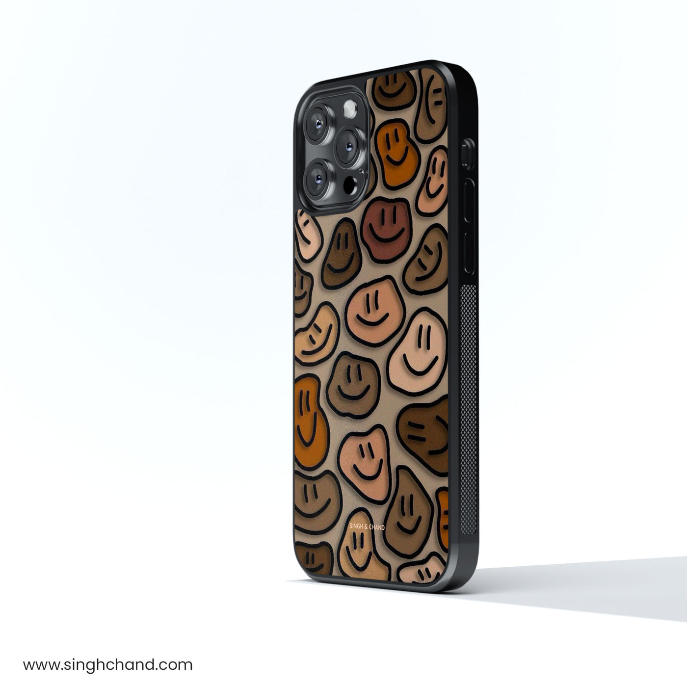 Smiley Rock pinterest inspired Glass Phone Case