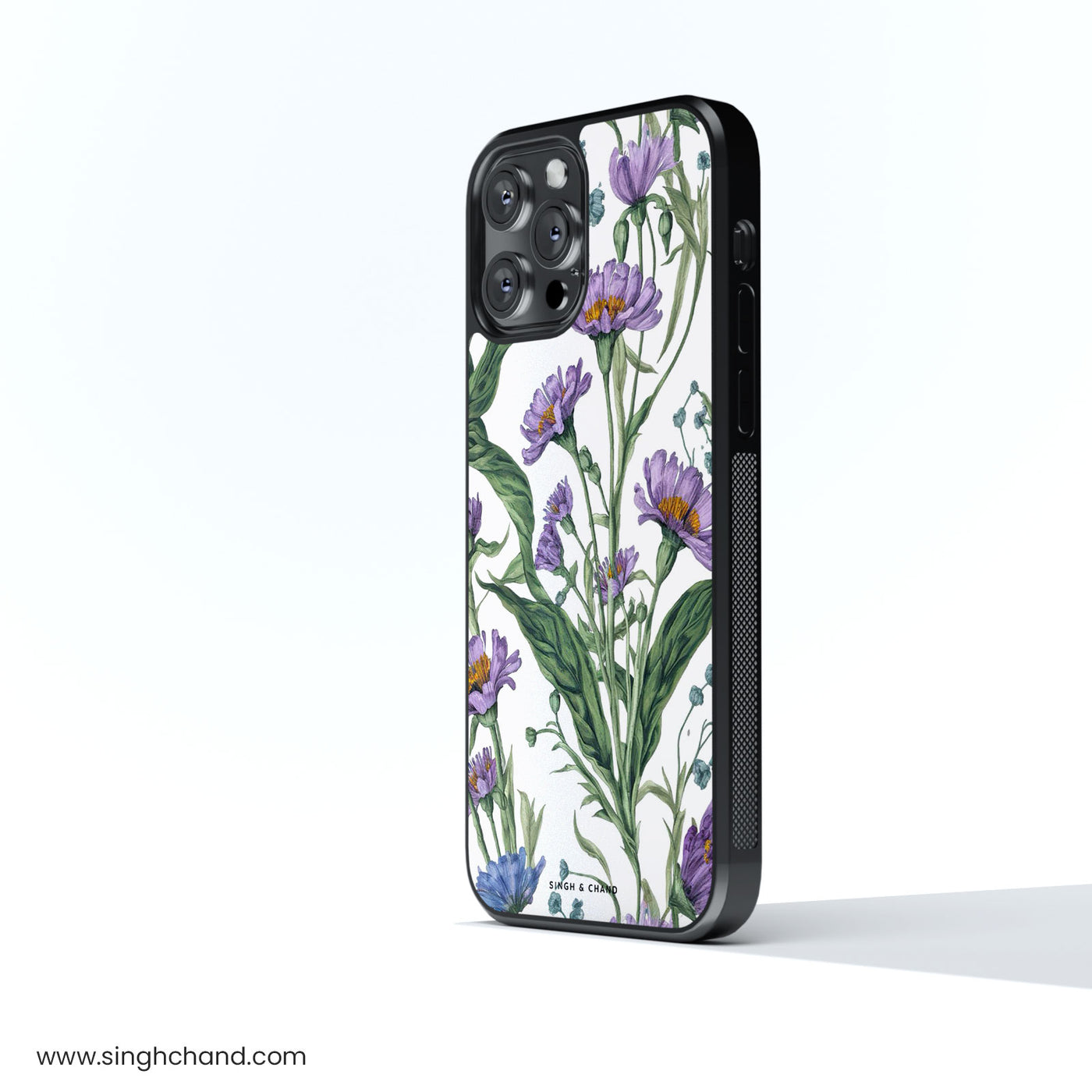 Wisteria Wonder Glass Phone Case