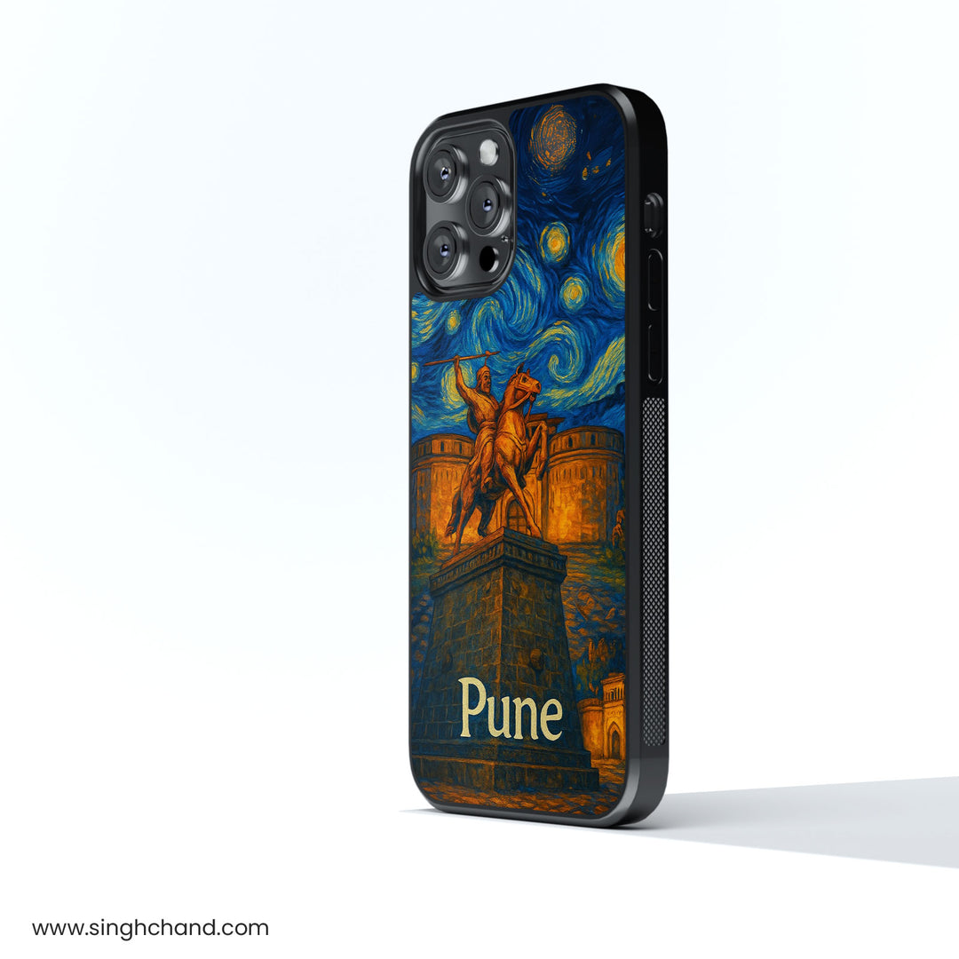 Pune City Style Glass Phone Case