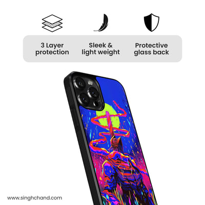 Chainsaw Man 1.0 Anime Glass Phone Case