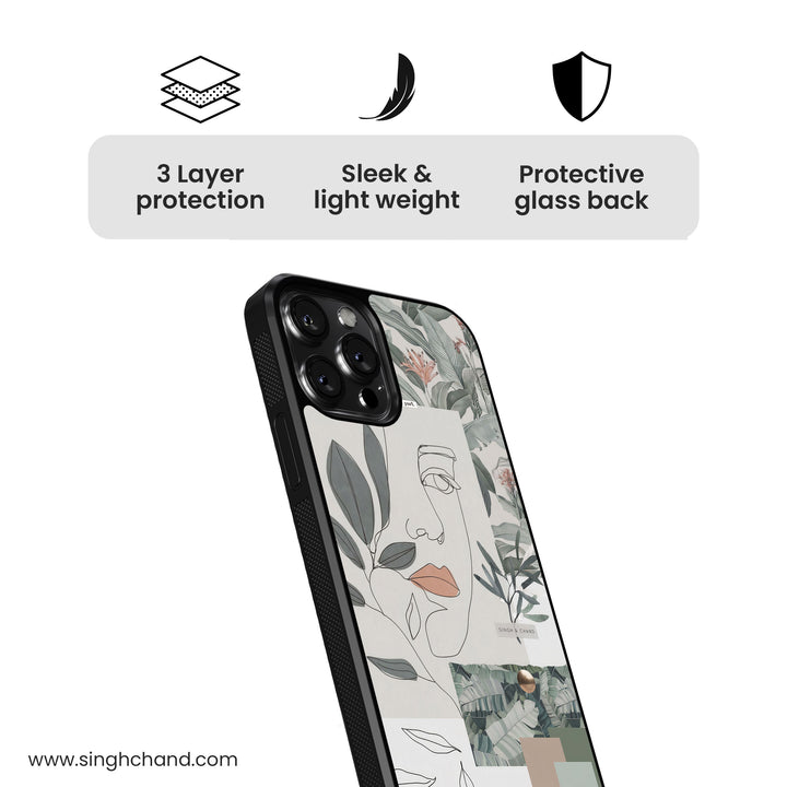 Pantone Palette Glass Phone Case