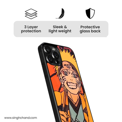 Naruto Glass Phone Case