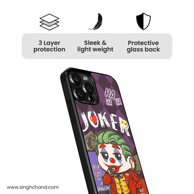 Joker Glass Phone Case