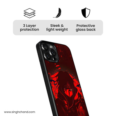 Itachi 2.0 Glass Phone Case