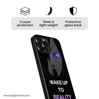 Madara Uchiha Naruto Anime Glass Phone Case