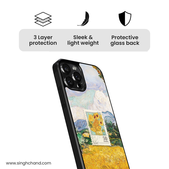 Van Gogh Era Glass Phone Case