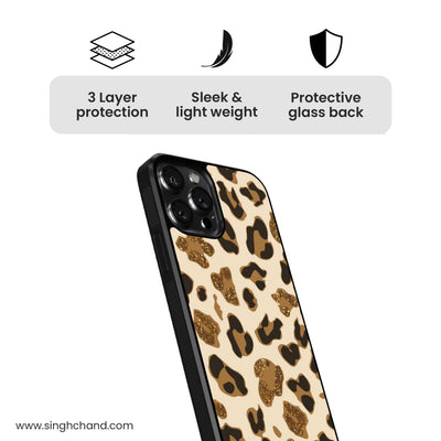 ANIMAL PRINT Glass Phone Case