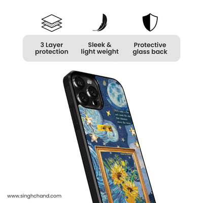 Van Gogh's dream Glass Phone Case