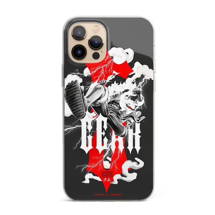 Gear 5 Luffy 1.0 One Piece Anime Silicon Phone Case