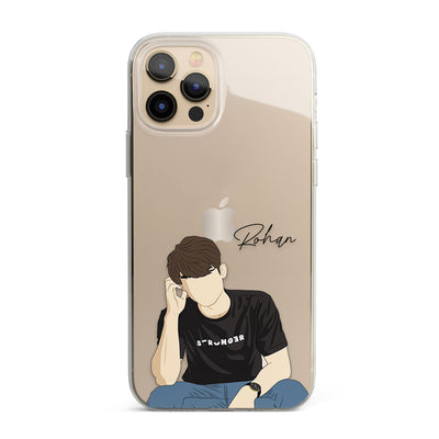 Lost Boy Personalised Name Silicon Phone Case