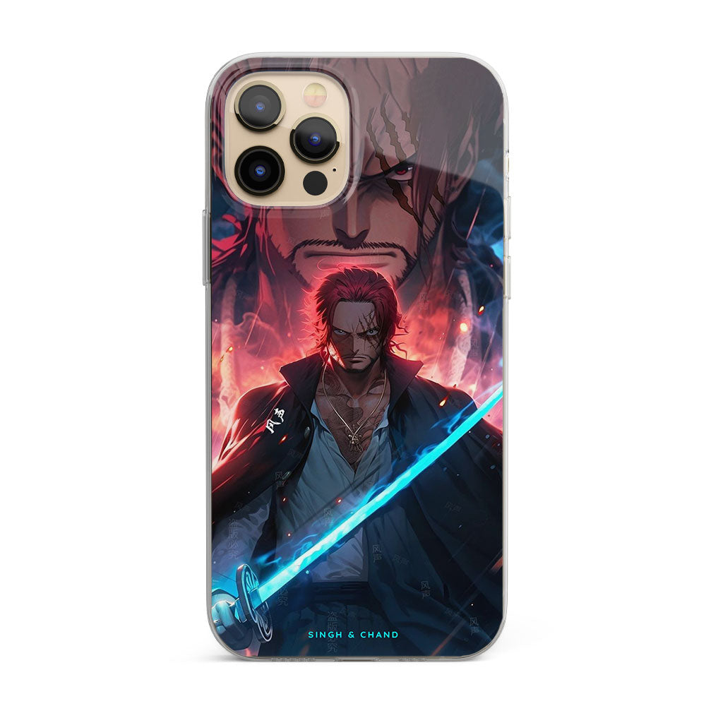 Shanks 1.0  One Piece Anime Silicon Phone Case