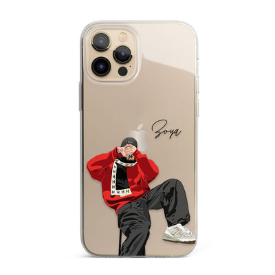 Tom boy Personalised Name Silicon Phone Case