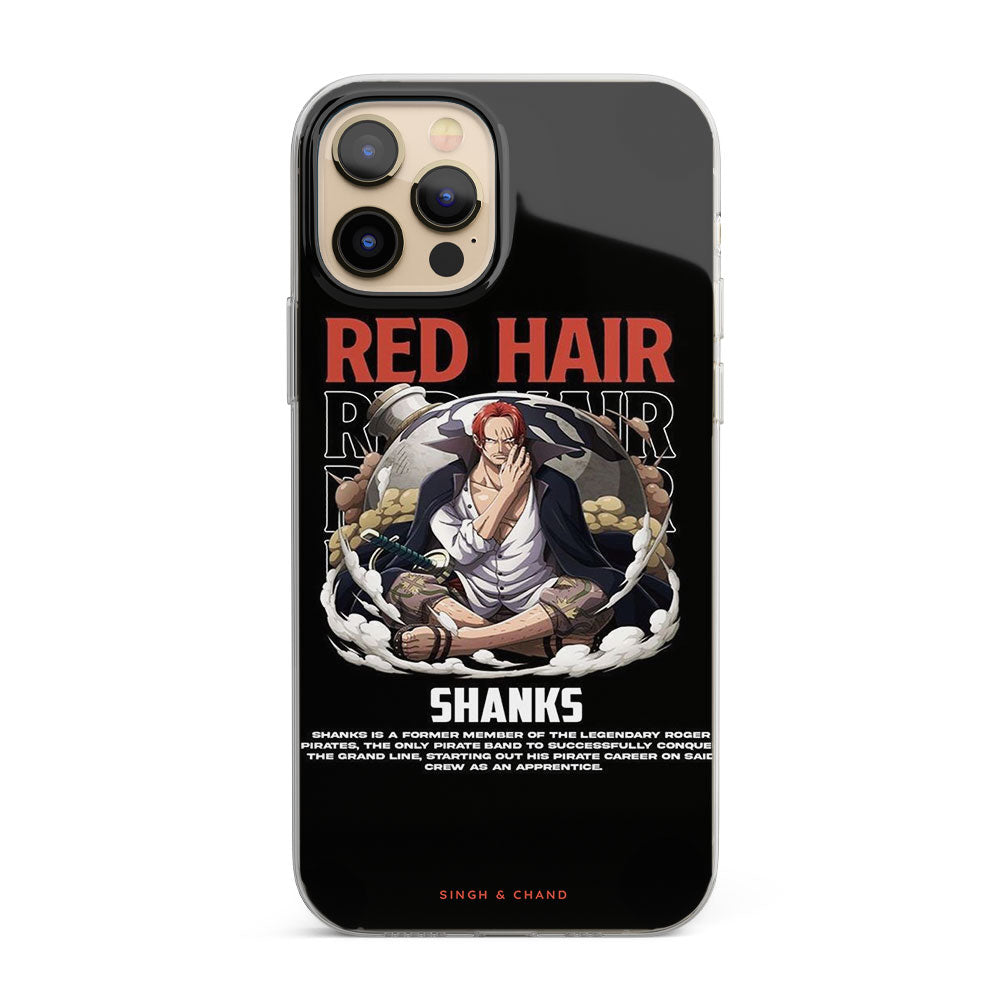 Shanks 2.0 One Piece Anime Silicon Phone Case