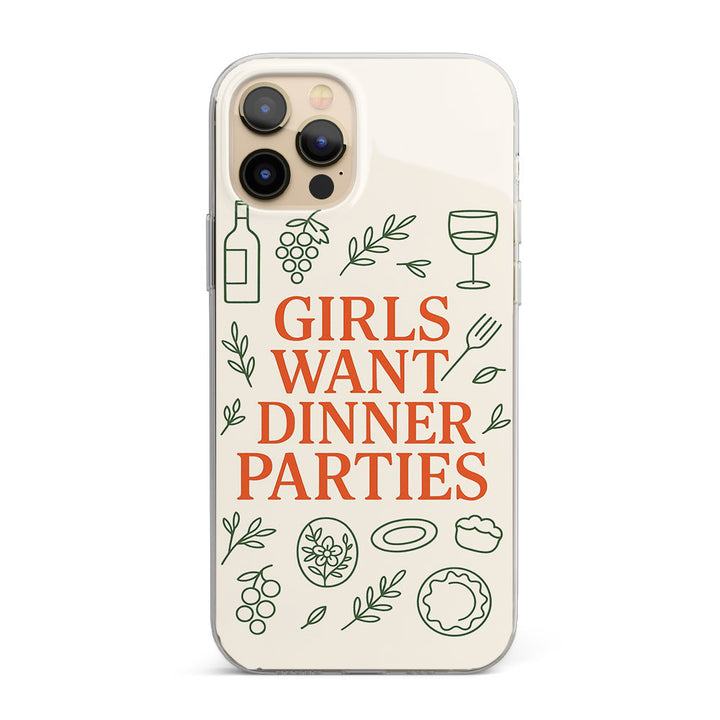 Dinner Over Drama Silicon Phone Case