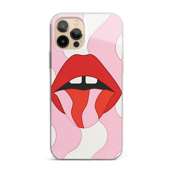 Lick the Limit – Retro Pop Chaos Silicon Phone Case