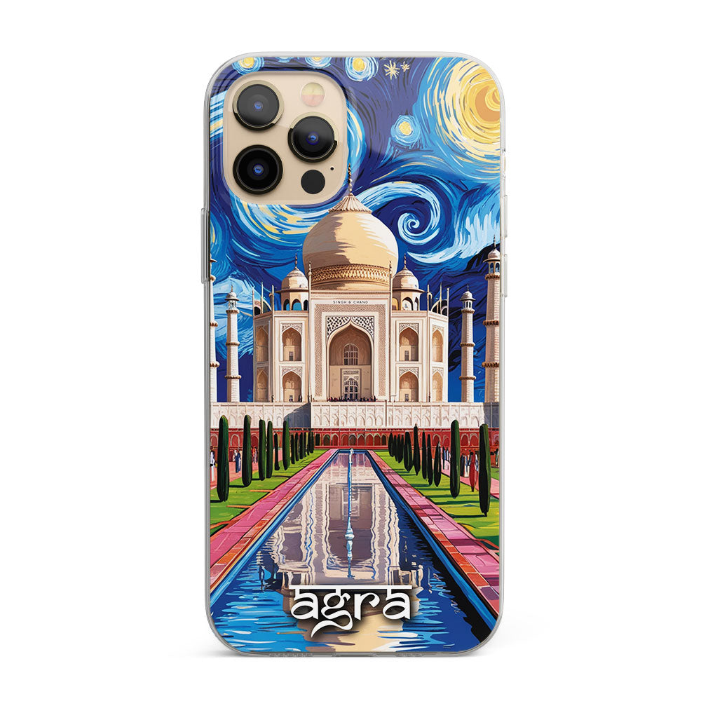 Agra Taj Mahal Historical City Style Silicon Phone Case