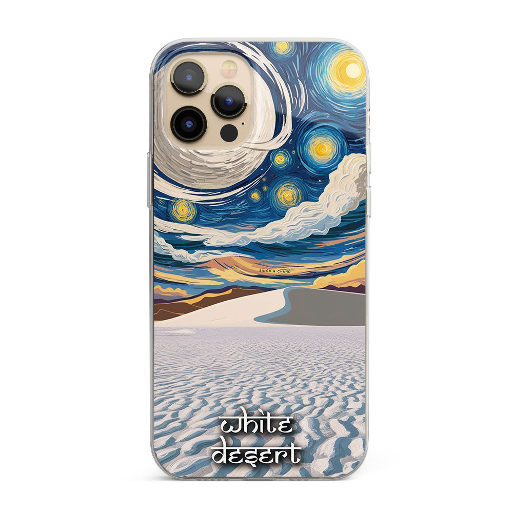 Kutch White Desert City Style Silicon Phone Case