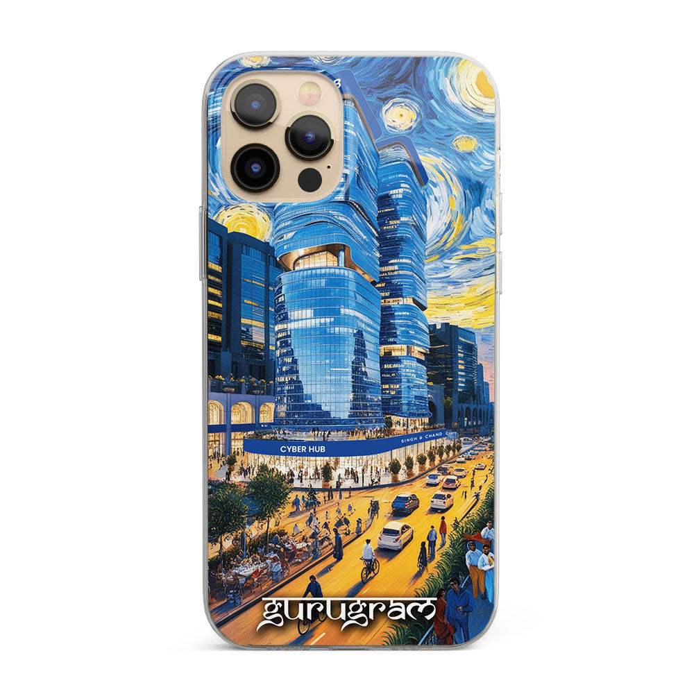 Gurugram City Hub Modern Vibe City Style Silicon Phone Case