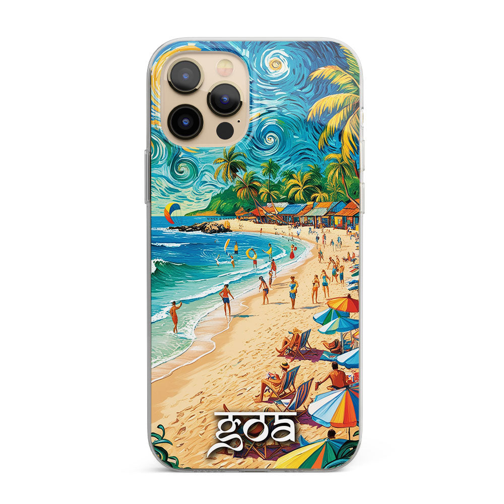 Goa Coastal Paradise City Style Silicon Phone Case