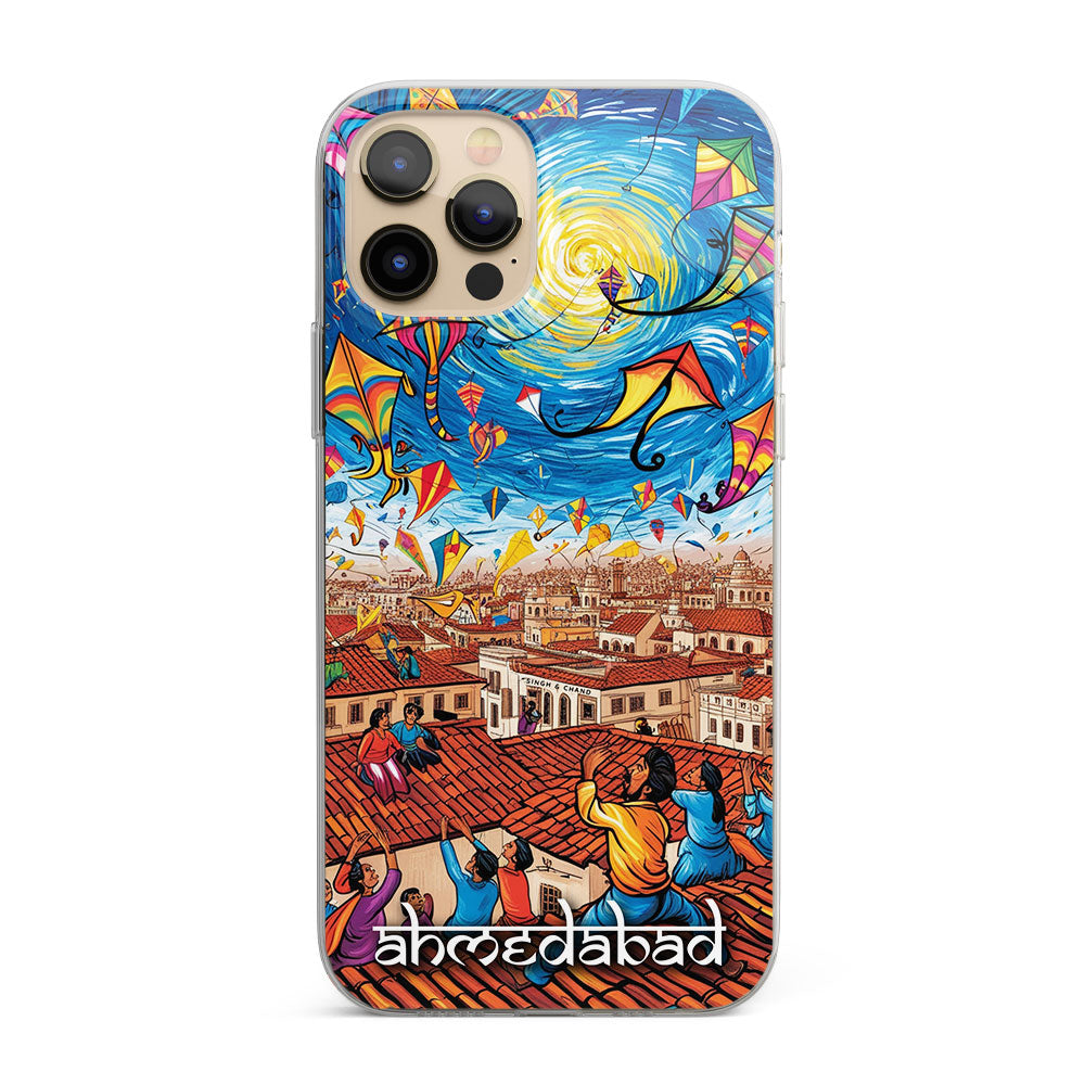 Ahmedabad Kite Festival City Style Silicon Phone Case