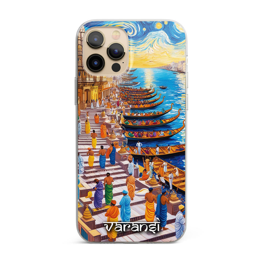 Varanasi Spiritual City Style Silicon Phone Case