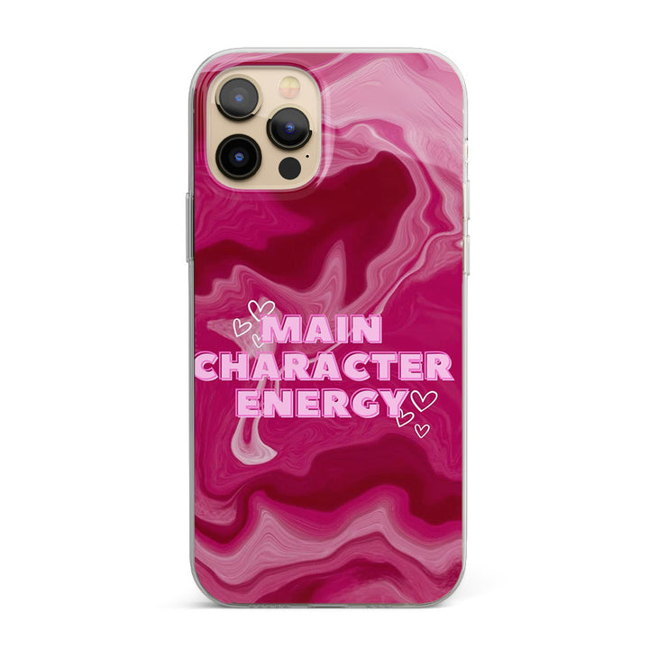 Main Character Vibes Silicon Phone Case