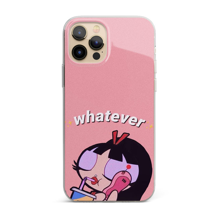 Whatever Vibes Only Silicon Phone Case
