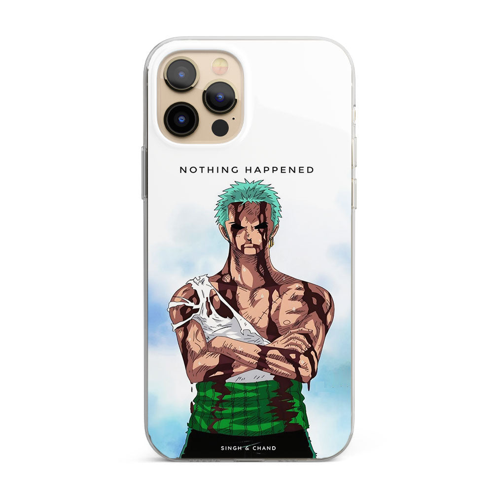 Roronoa Zoro 1.0 One Piece Anime Silicon Phone Case