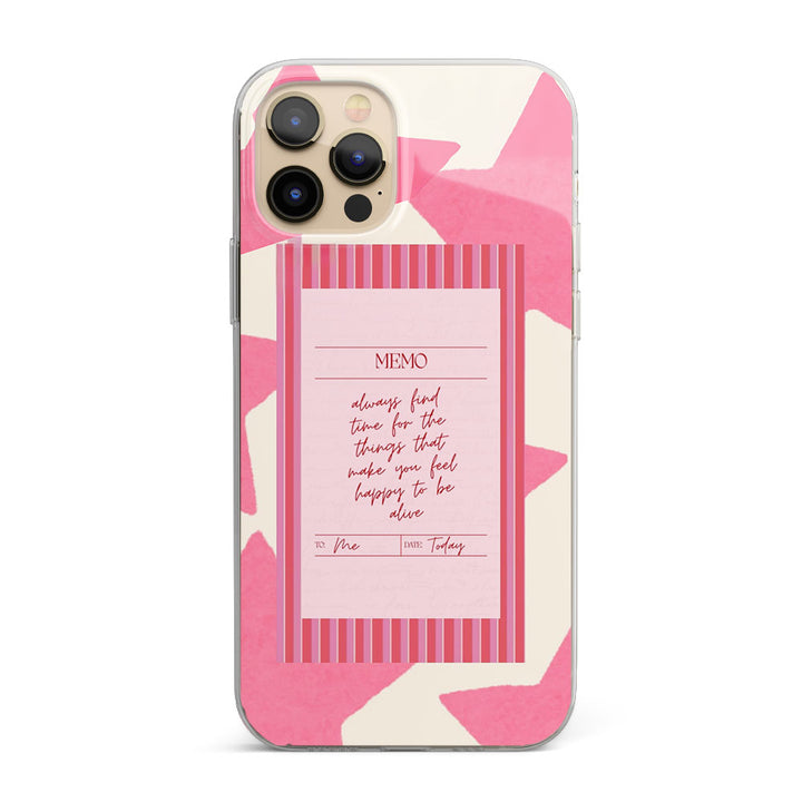 Memo to Self Silicon Phone Case
