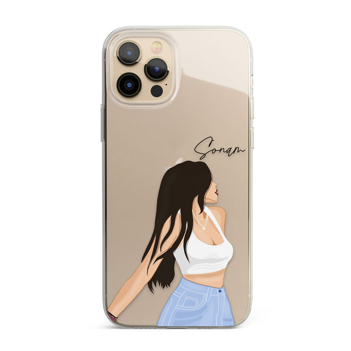 Party GIrl Personalised Name Silicon Phone Case