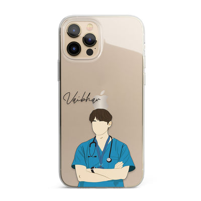 Doctor Boy Personalised Name Silicon Phone Case