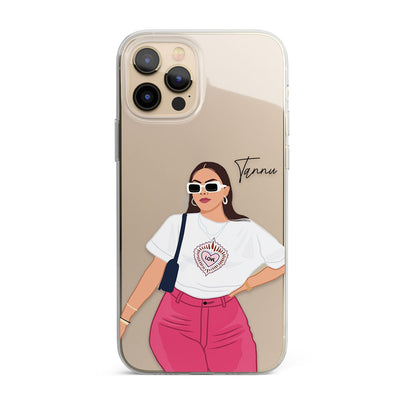 Boss Girl Personalised Name Silicon Phone Case