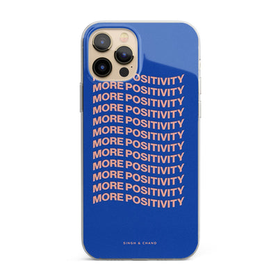 More positivity Silicon Phone Case