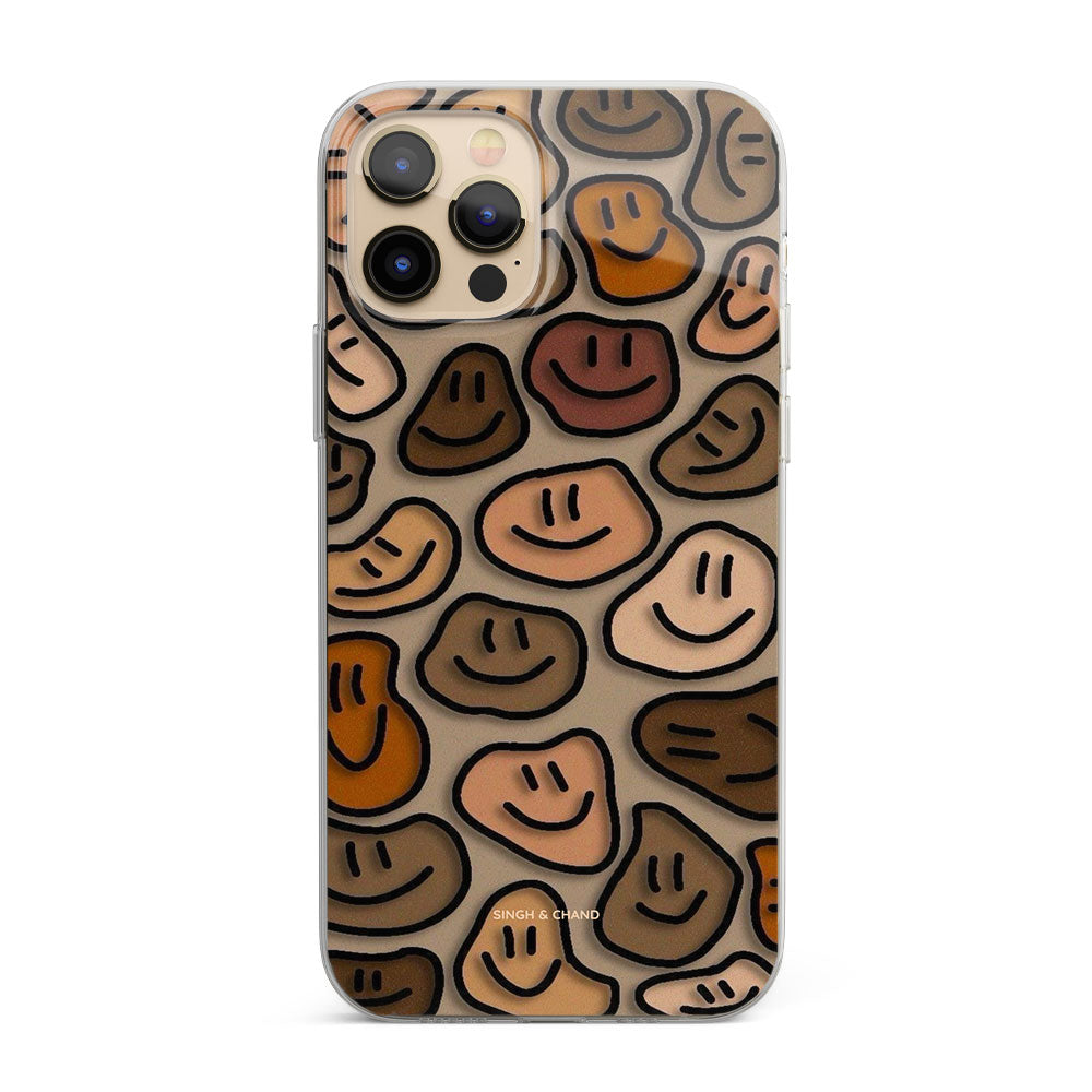 Smiley Rock pinterest inspired Silicon Phone Case