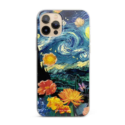 Van Gogh's Starry night Silicon Phone Case