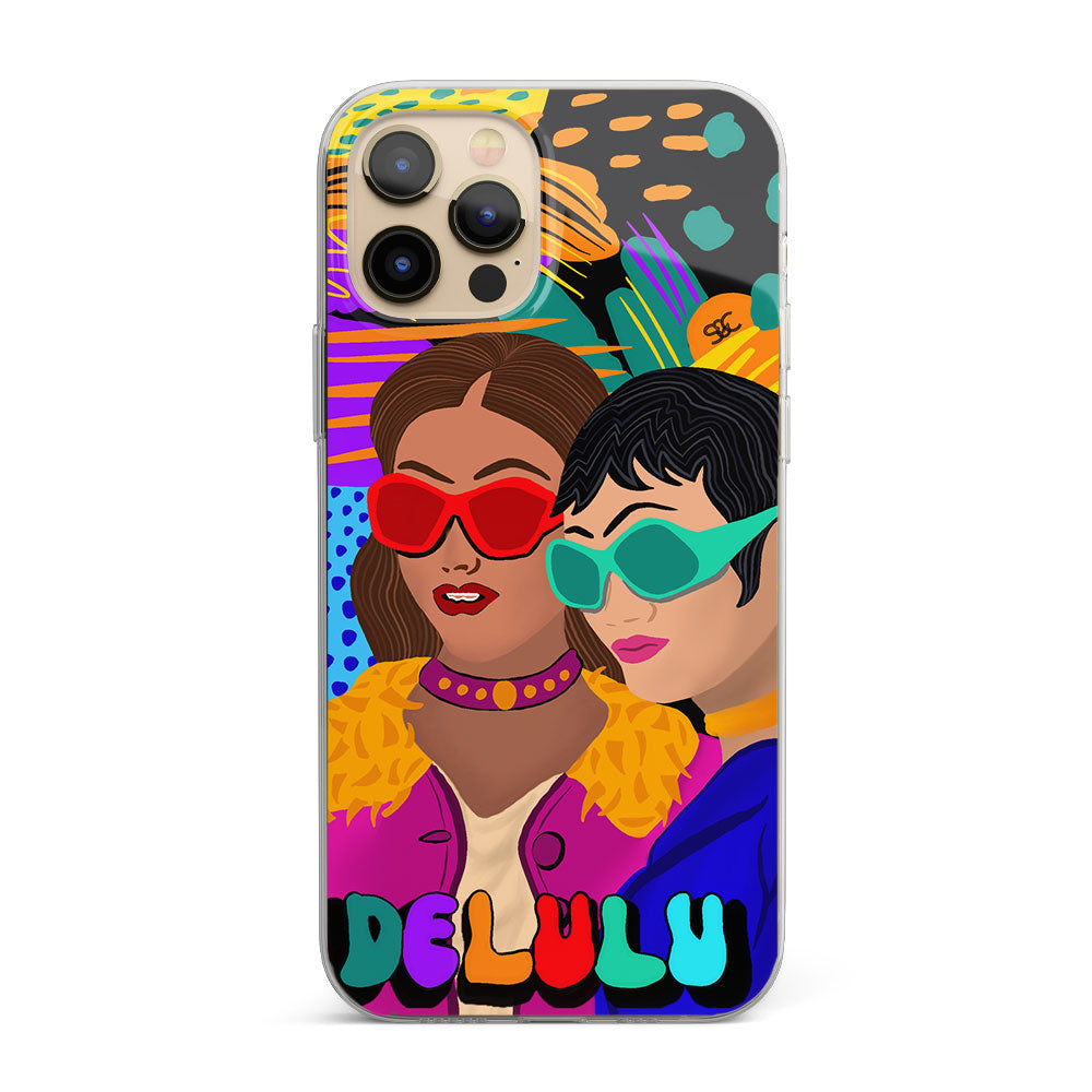 Delulu Vibe Tribe Silicon Phone Case