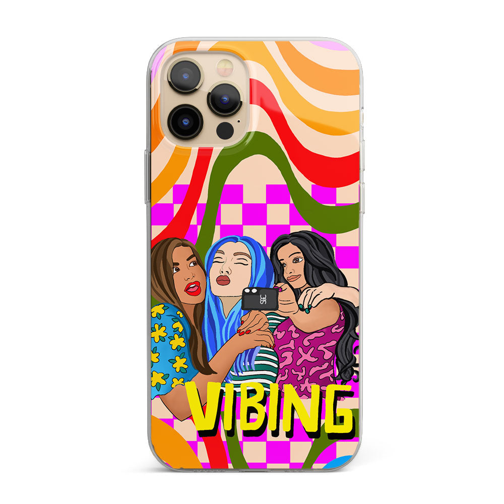 Vibing Vibe Tribe Silicon Phone Case