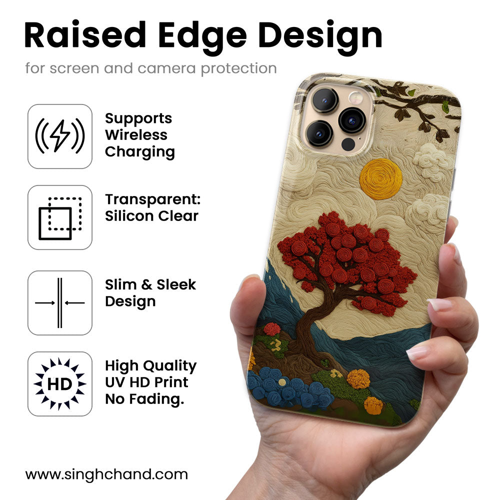 Threadscape Bloom Silicon Phone Case