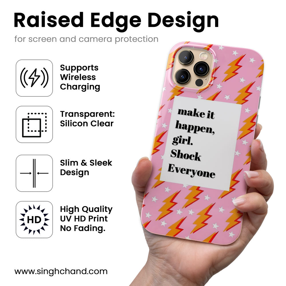 Shock ‘Em All Silicon Phone Case