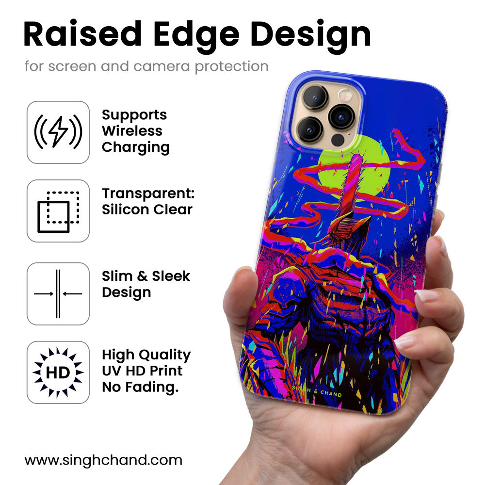 Chainsaw Man 1.0 Anime Silicon Phone Case