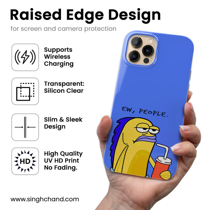 Ew, People Silicon Phone Case